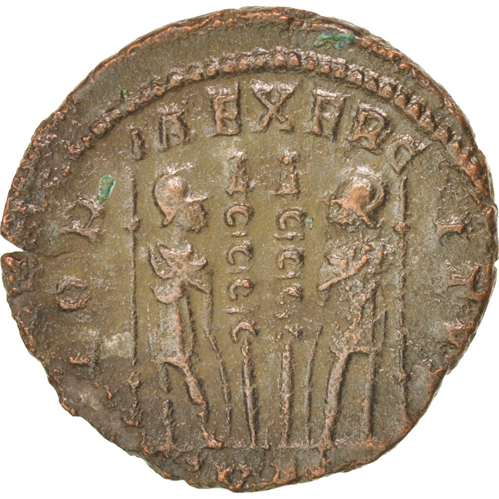 Munten, Constantijn II, Nummus, Trier, ZF+, Koper, RIC:254