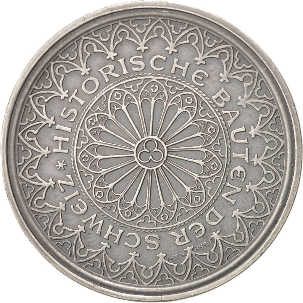 Switzerland, Token, Tourist Token, History, AU(55-58), Silver