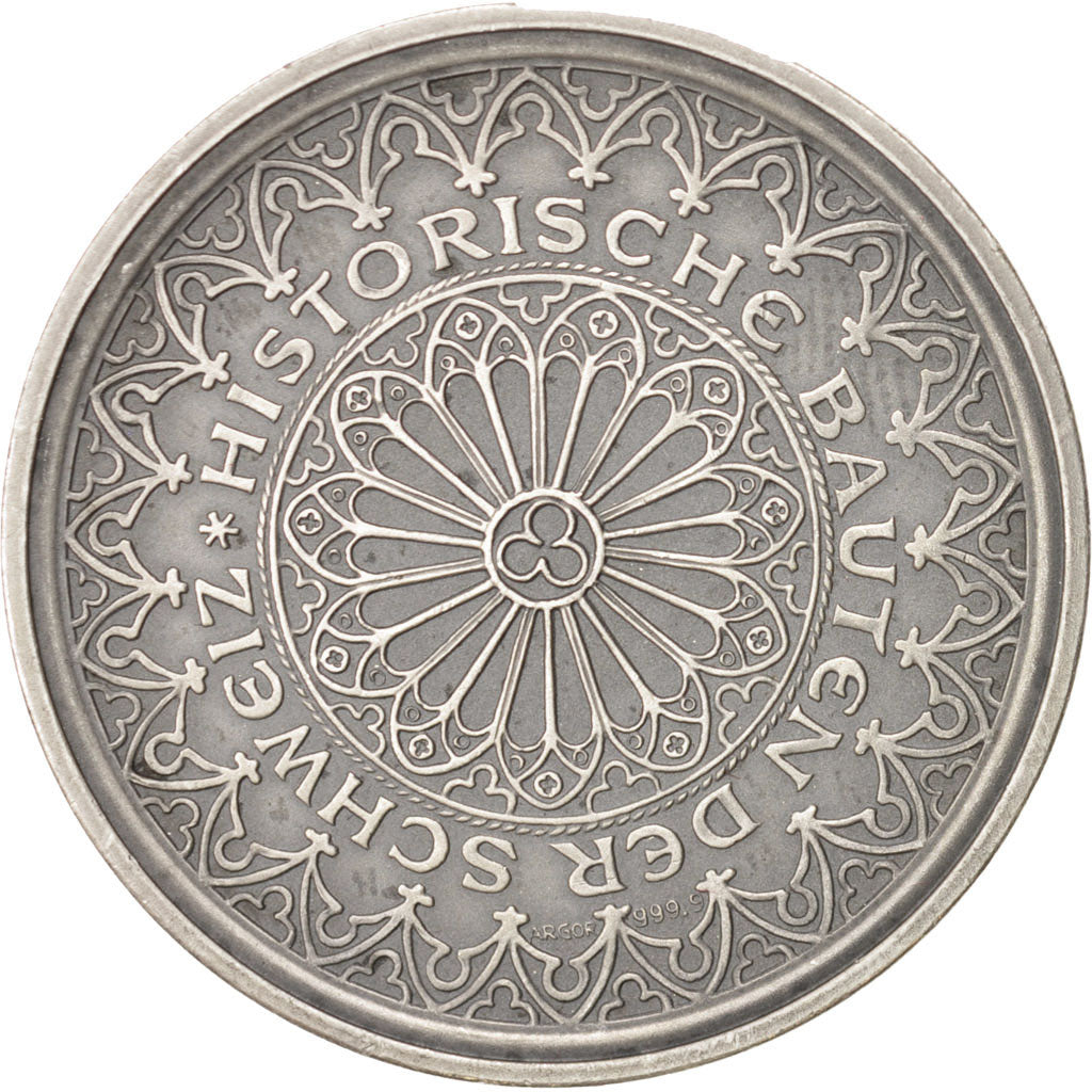 Switzerland, Token, Tourist Token, History, AU(55-58), Silver