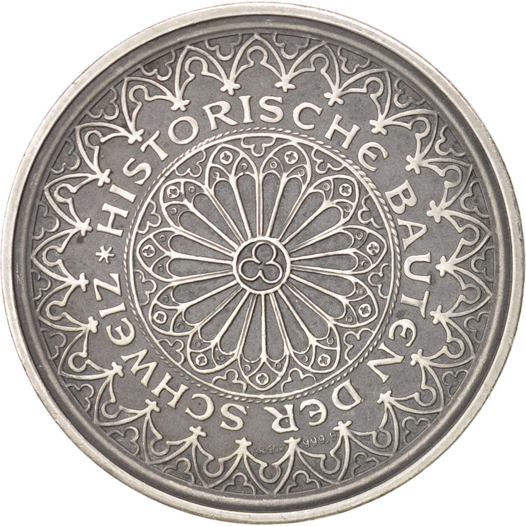 Switzerland, Token, Tourist Token, History, AU(55-58), Silver