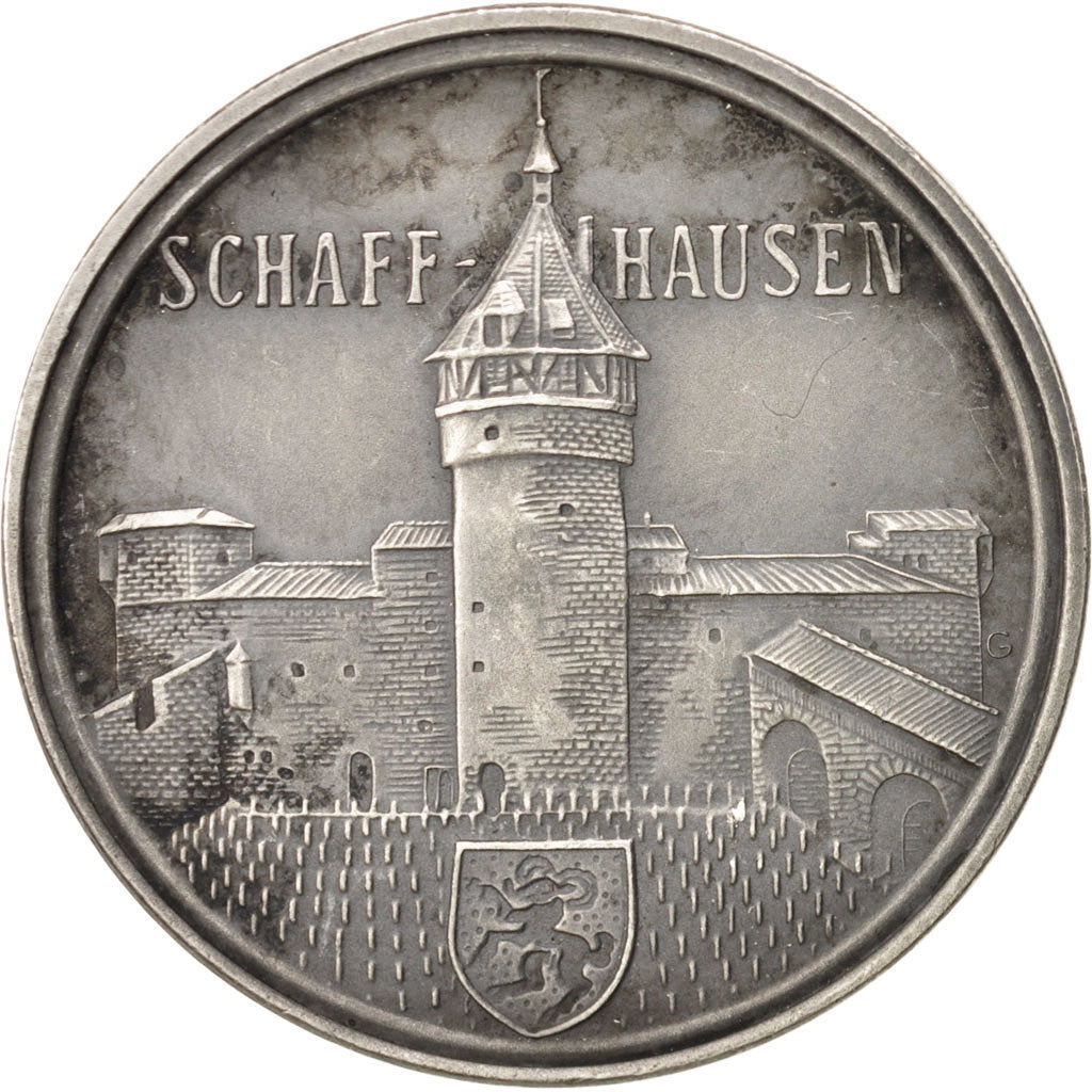 Switzerland, Token, Tourist Token, History, AU(55-58), Silver