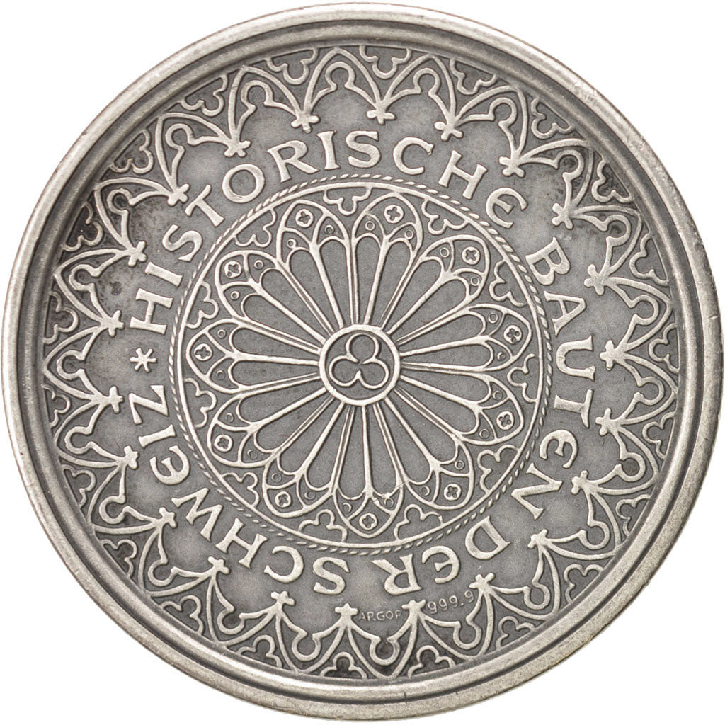 Switzerland, Token, Tourist Token, History, AU(55-58), Silver