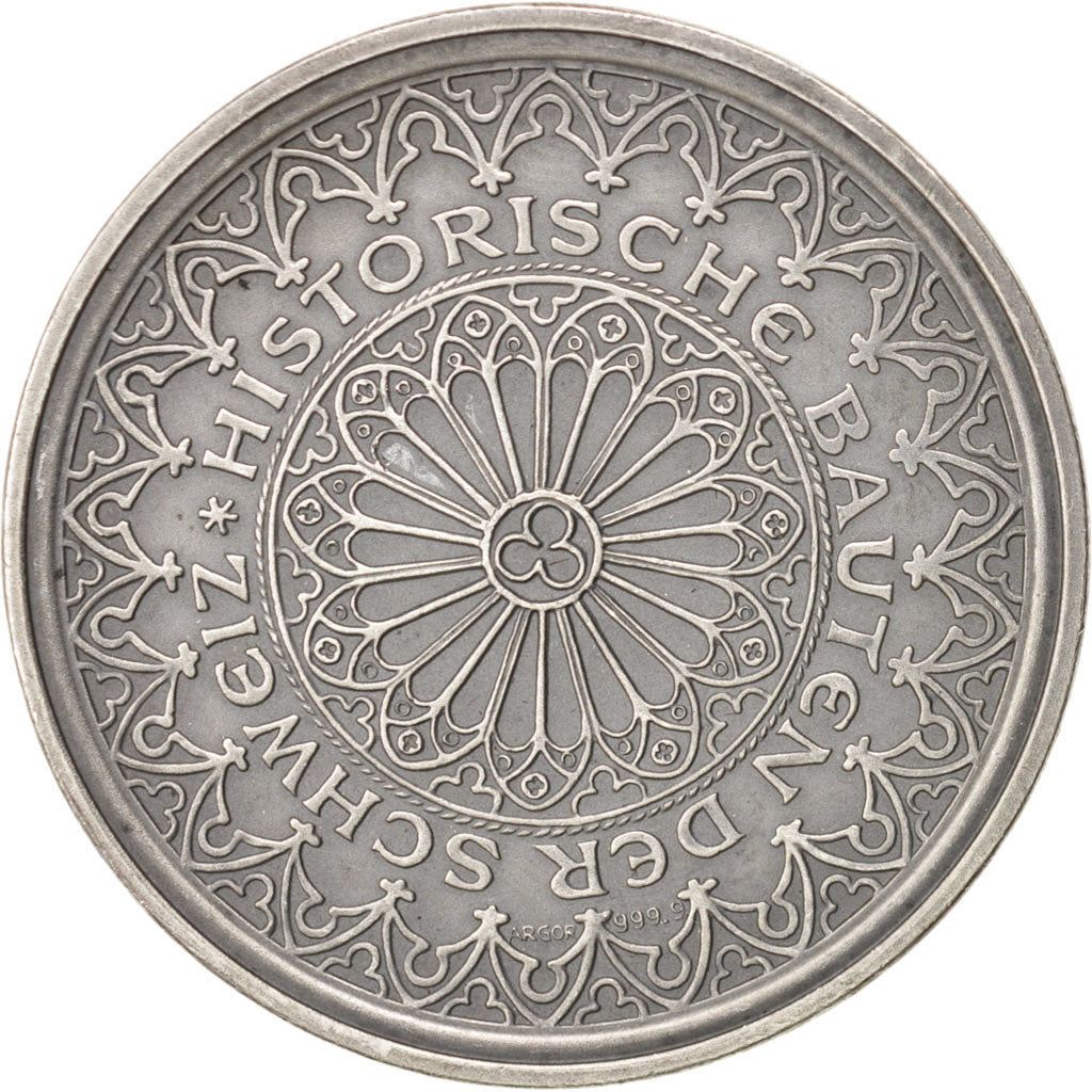 Switzerland, Token, Tourist Token, History, AU(55-58), Silver