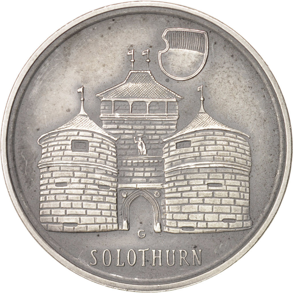 Switzerland, Token, Tourist Token, History, AU(55-58), Silver