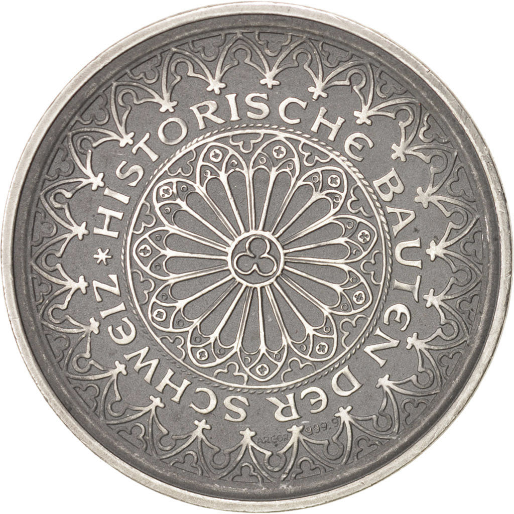 Switzerland, Token, Tourist Token, History, AU(55-58), Silver