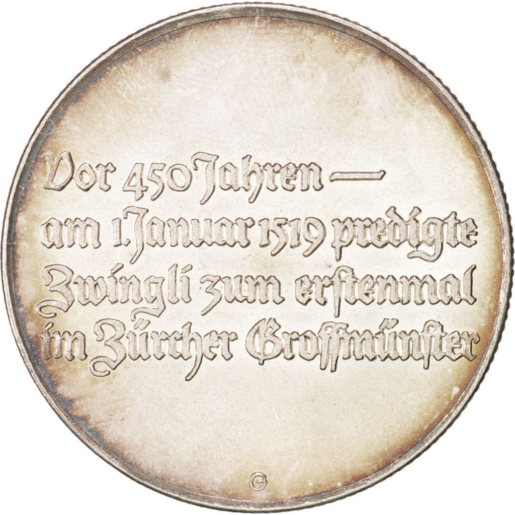 Switzerland, Token, MS(65-70), Silver