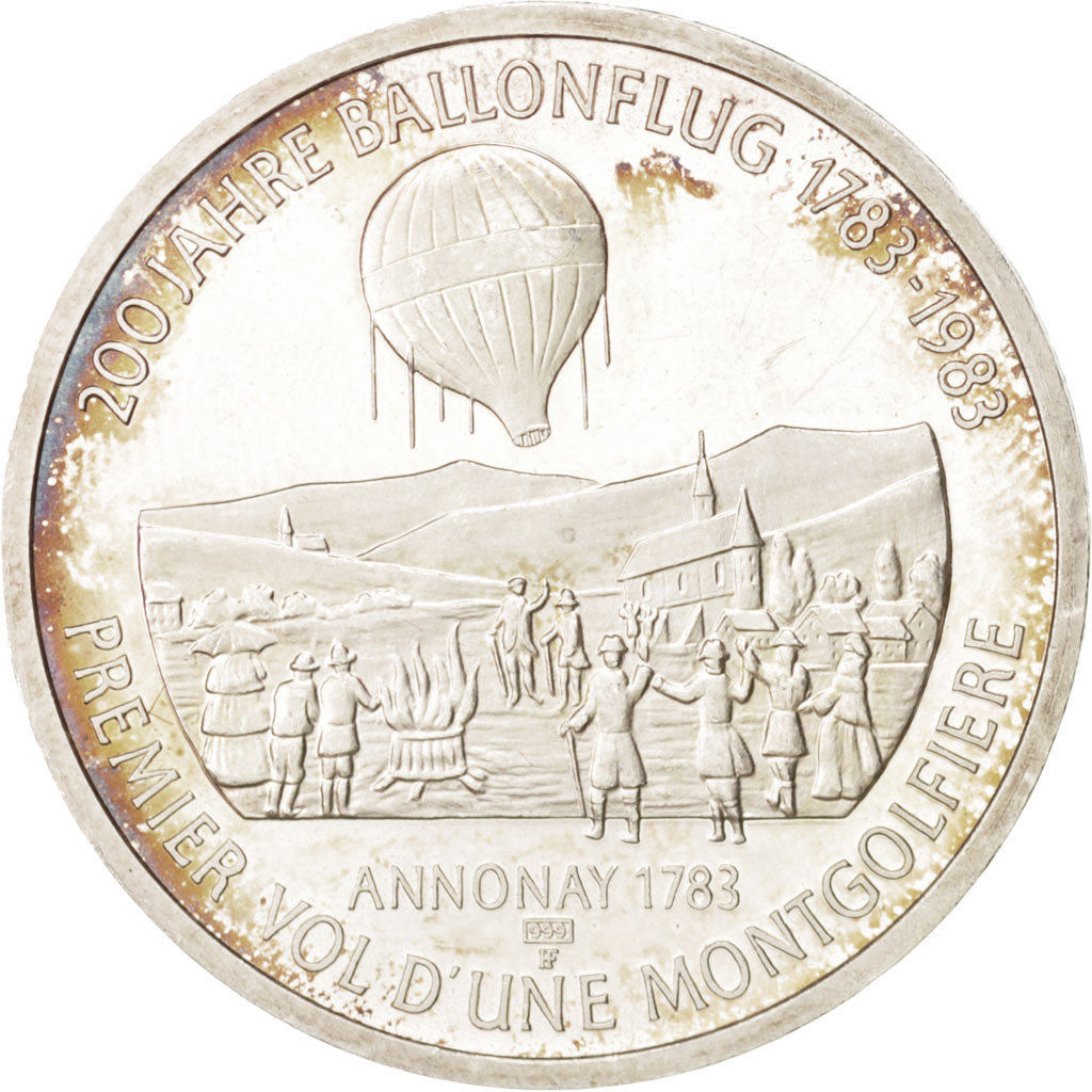 Suiza, Token, History, 1983, EBC, Plata