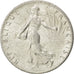 FRANCE, Semeuse, 50 Centimes, 1919, Paris, KM #854, AU(55-58), Silver, 18.1,...