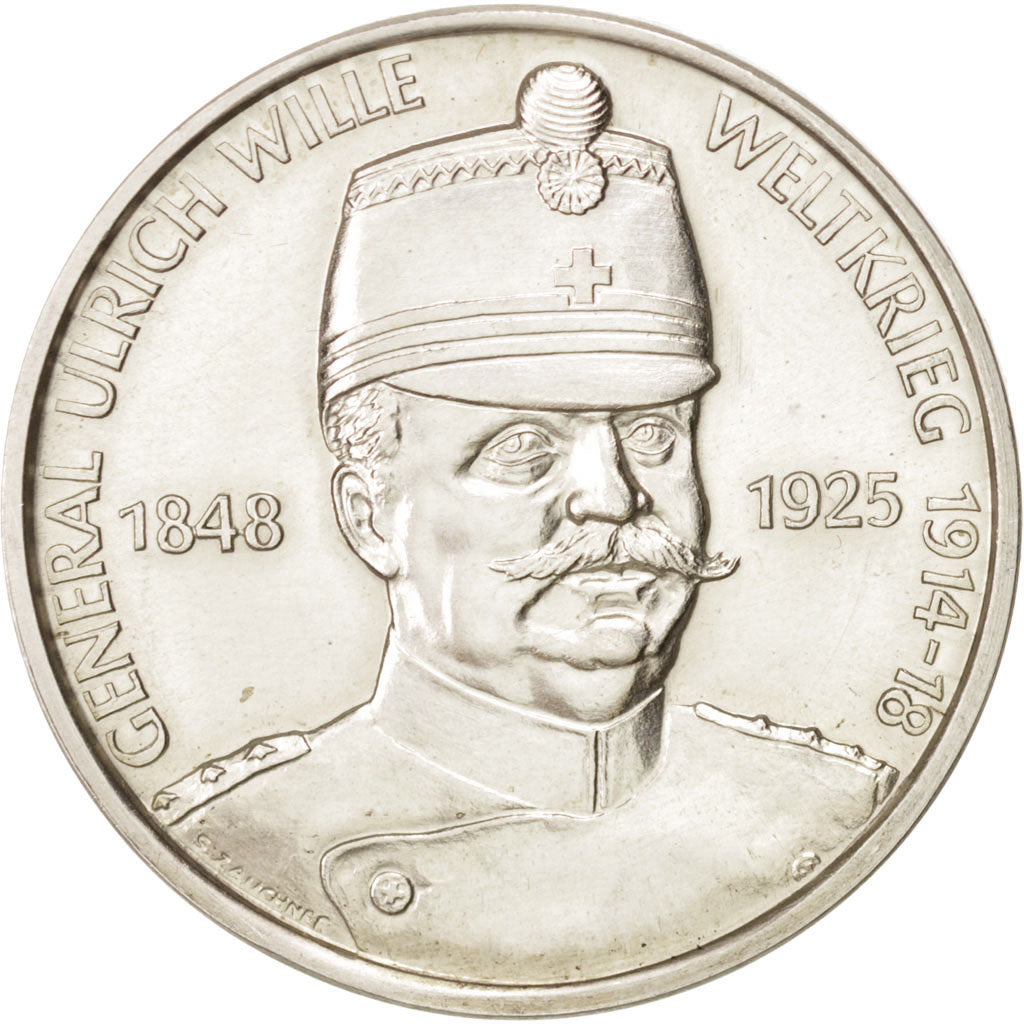 Szwajcaria, Token, Historia, AU(55-58), Srebro