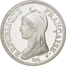 Vème République, 1 Franc République, 1992, argent BE, KM 1005