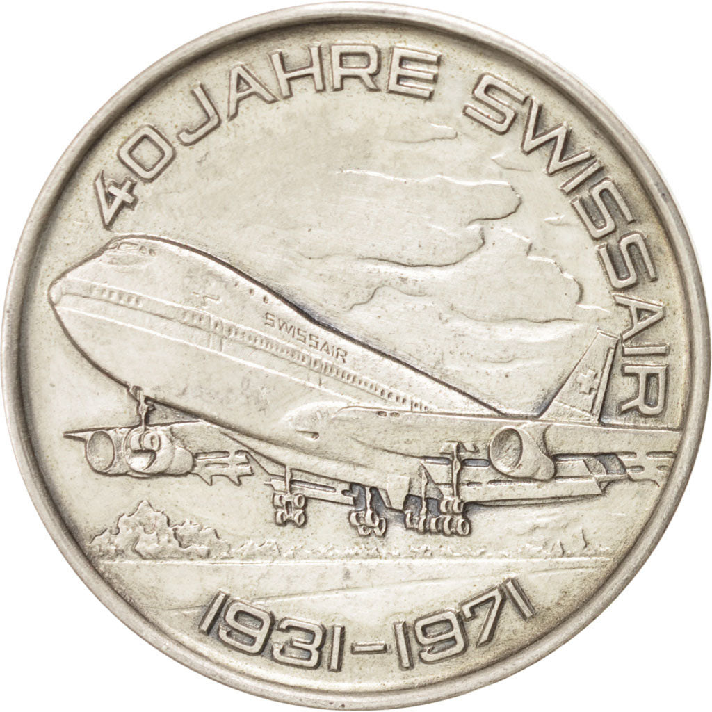 40th Swissair anniversary, Token