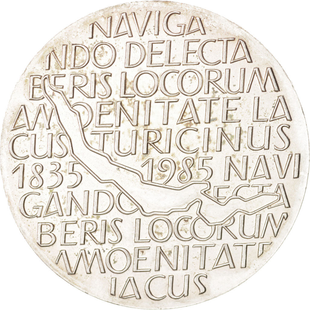Schweiz, Token, History, 1985, VZ, Silber