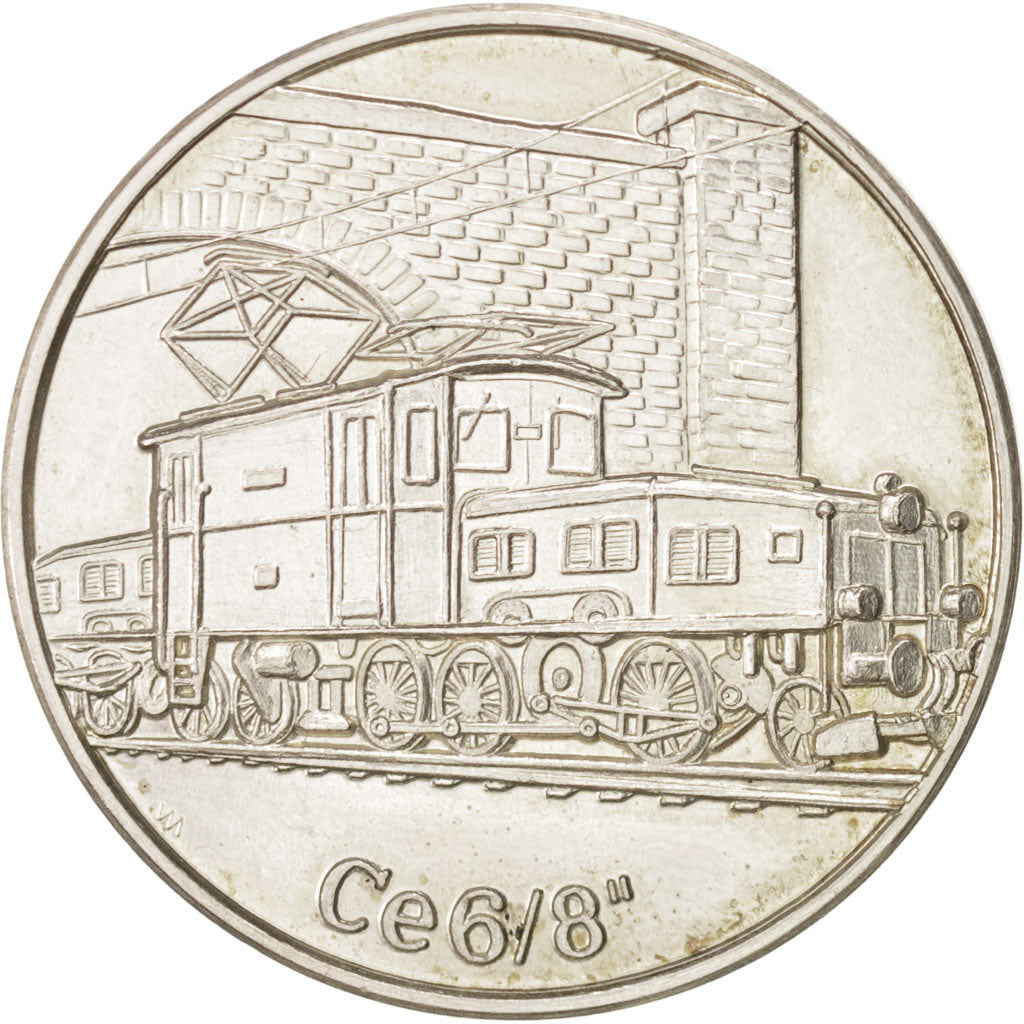 Svizzera, Token, 1982, BB+, Argento