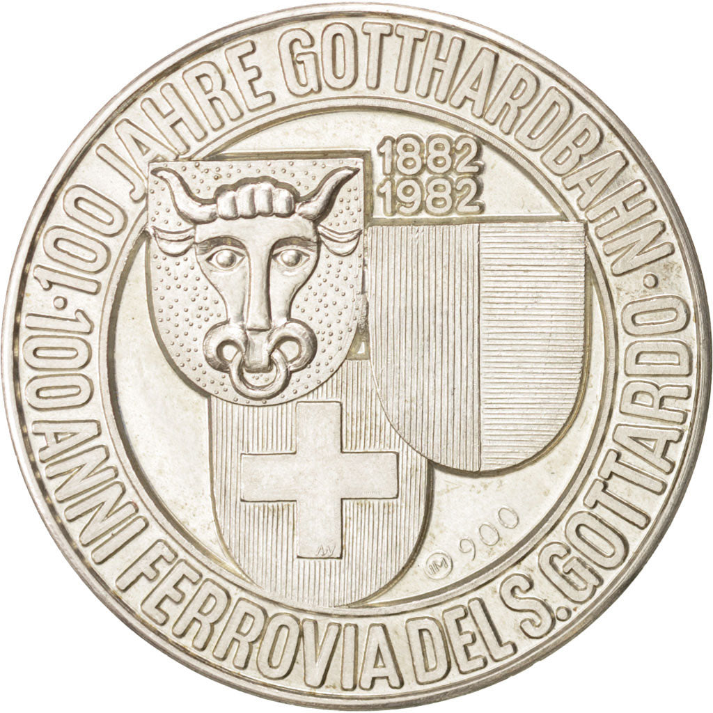 100th Gotthardbahn railway anniversary, Token