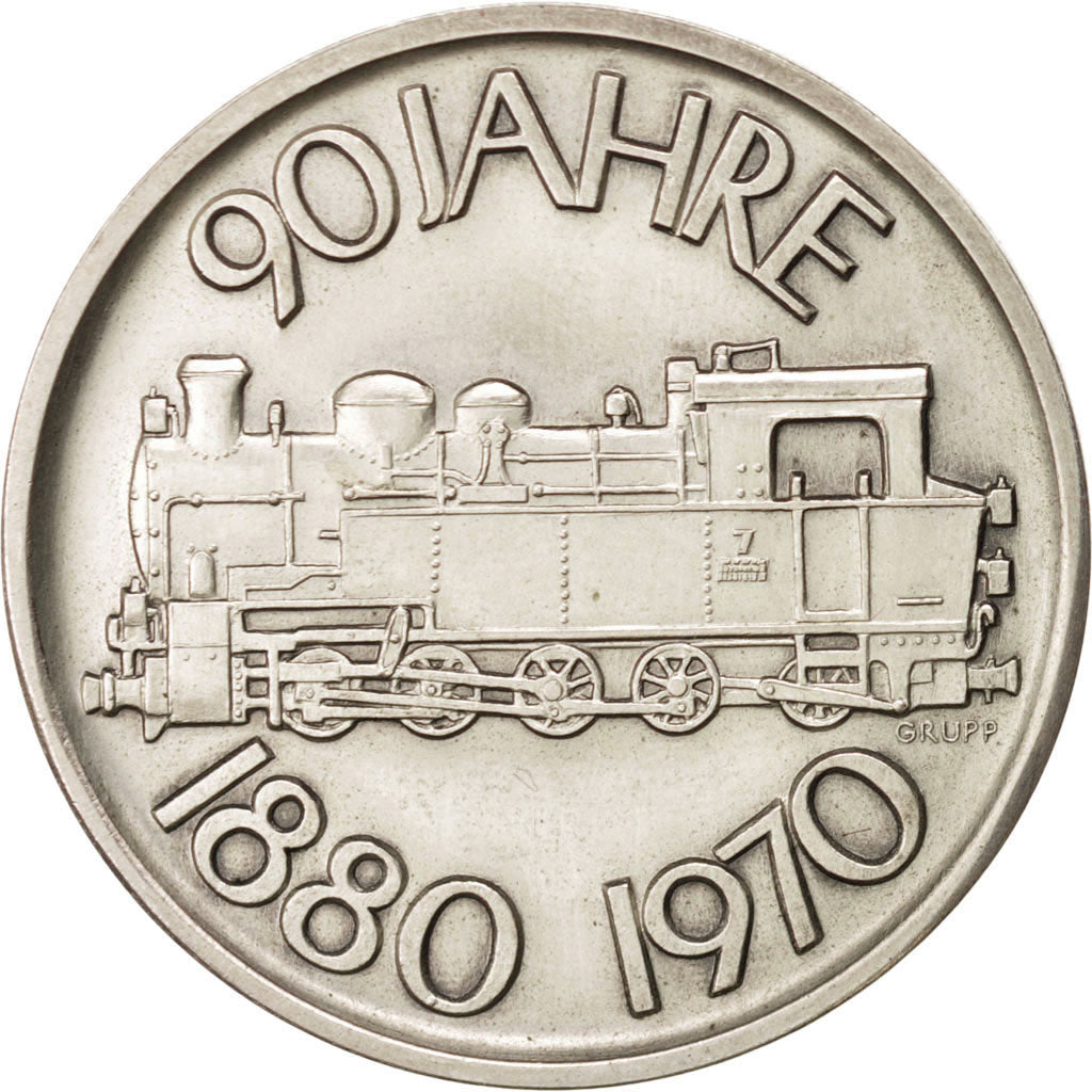 Switzerland, Token, 1970, AU(55-58), Silver