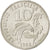 Moneta, Francja, Jimenez, 10 Francs, 1986, MS(63), Nikiel, KM:959, Gadoury:824