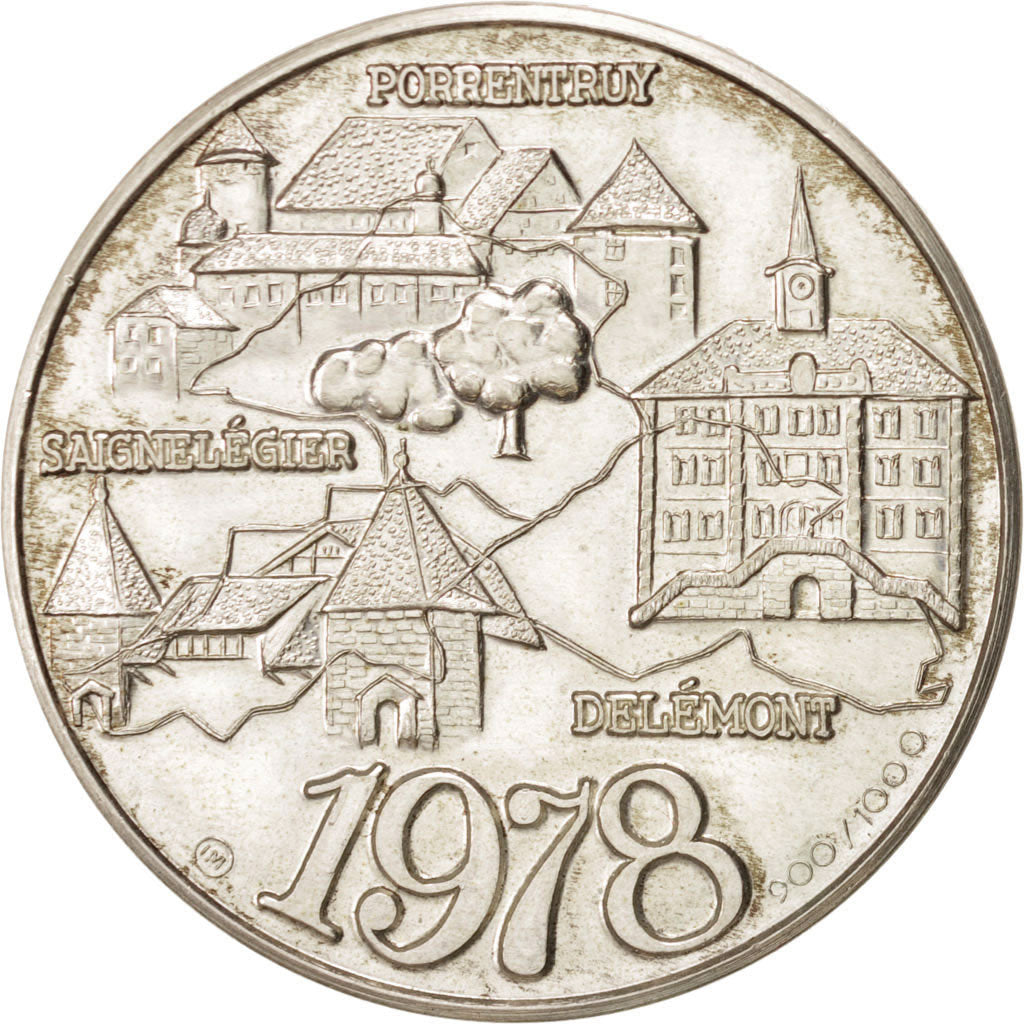 Canton of Jura 23th anniversary, Token