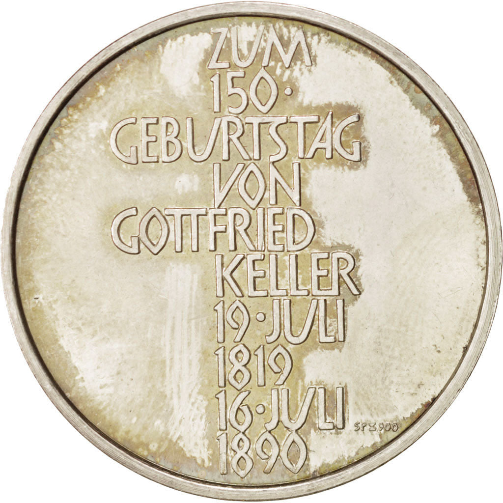 Switzerland, Token, 1890, AU(50-53), Silver