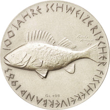 100th anniversary of Swiss fishermen's federation, Token