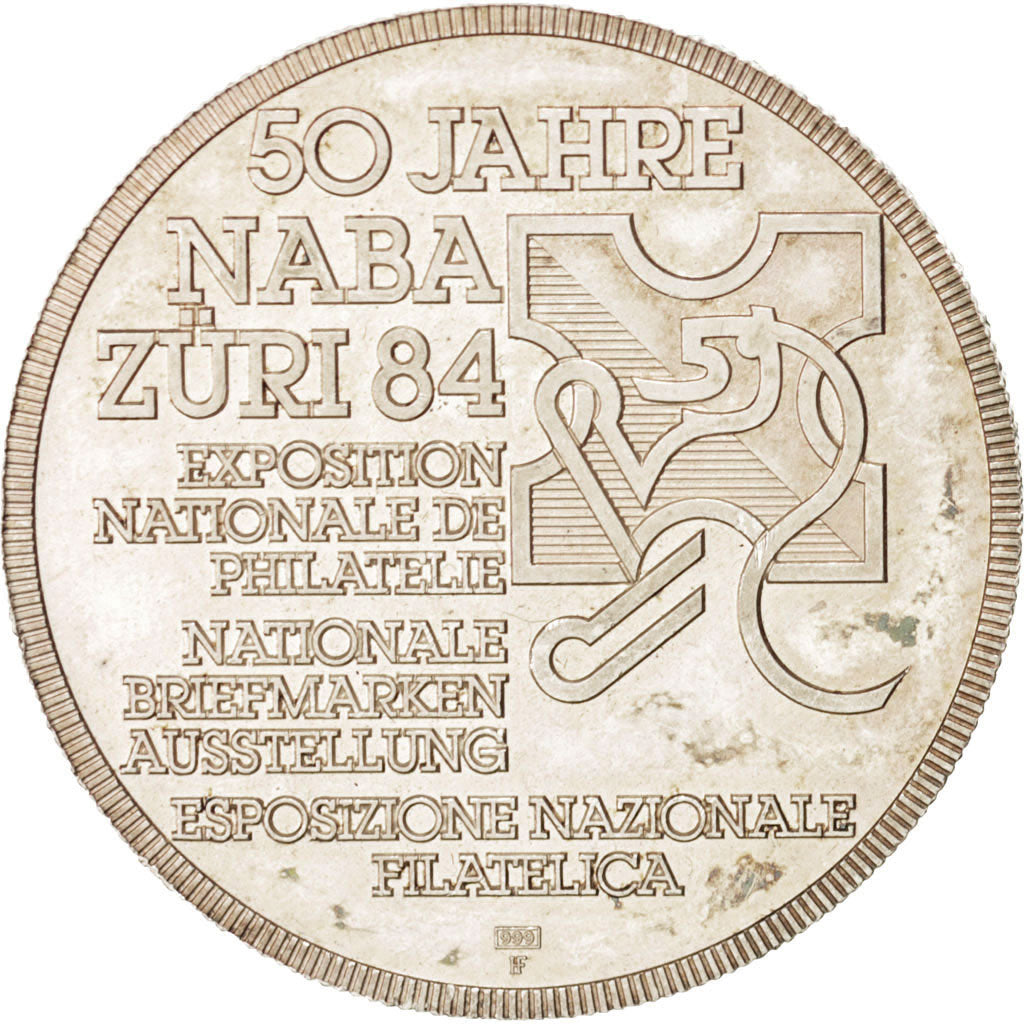 Zwitserland, Token, 1984, PR, Zilver
