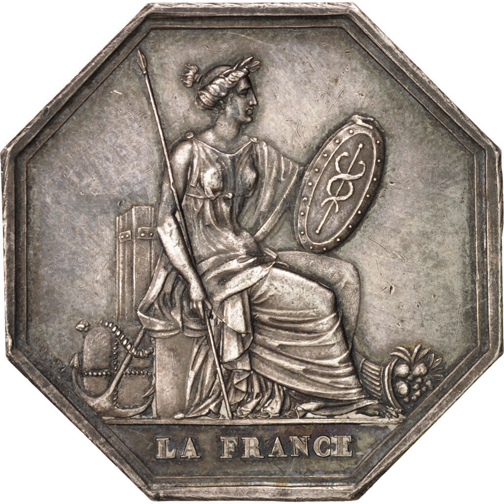 France, Token, AU(55-58), Silver