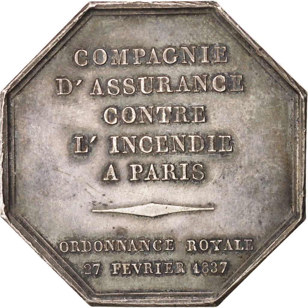 France, Token, AU(55-58), Silver