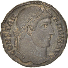 Constantine I, Follis, Siscia, SPL-, Rame, RIC:214b