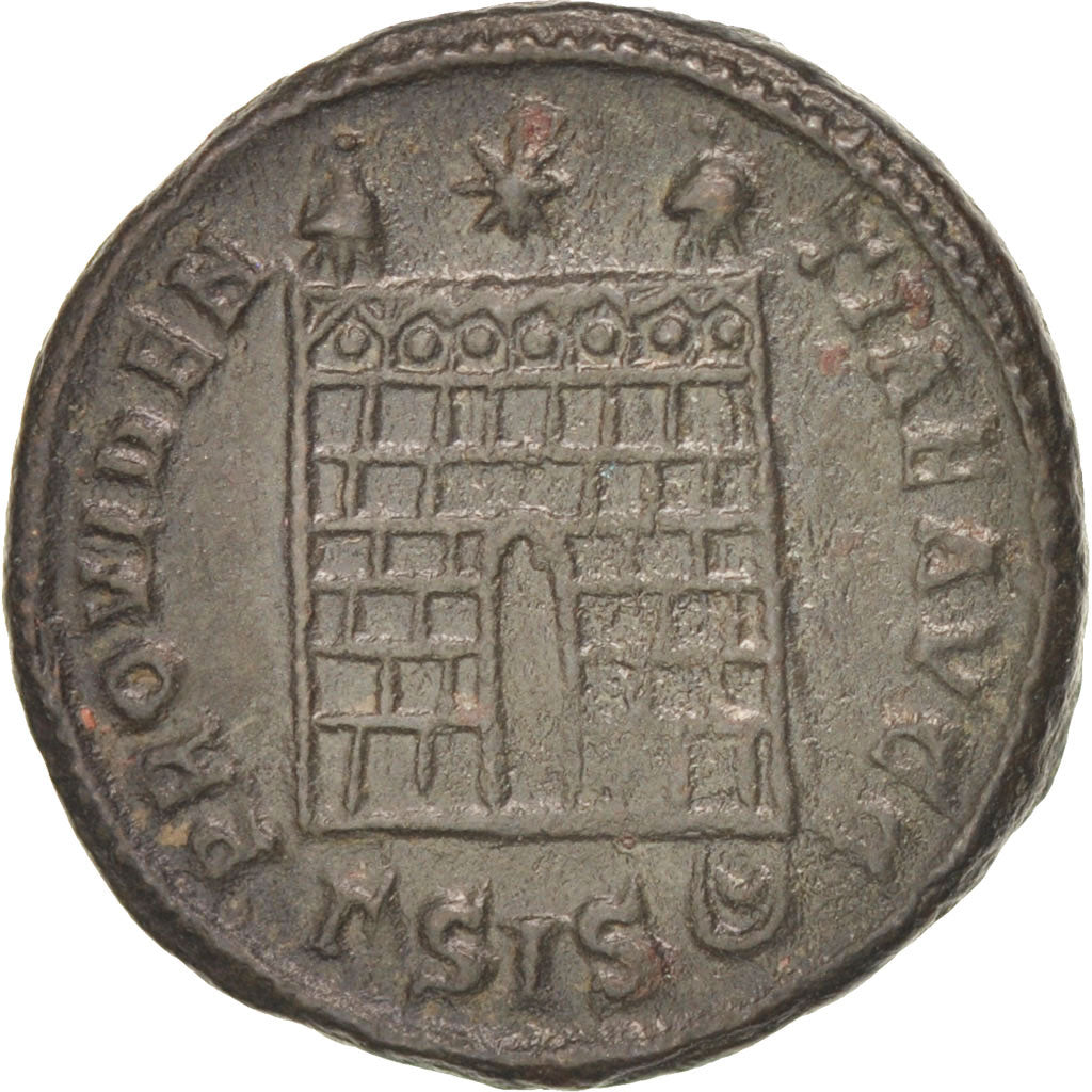 Coin, Constantine I, Follis, Siscia, AU(55-58), Copper, RIC:214