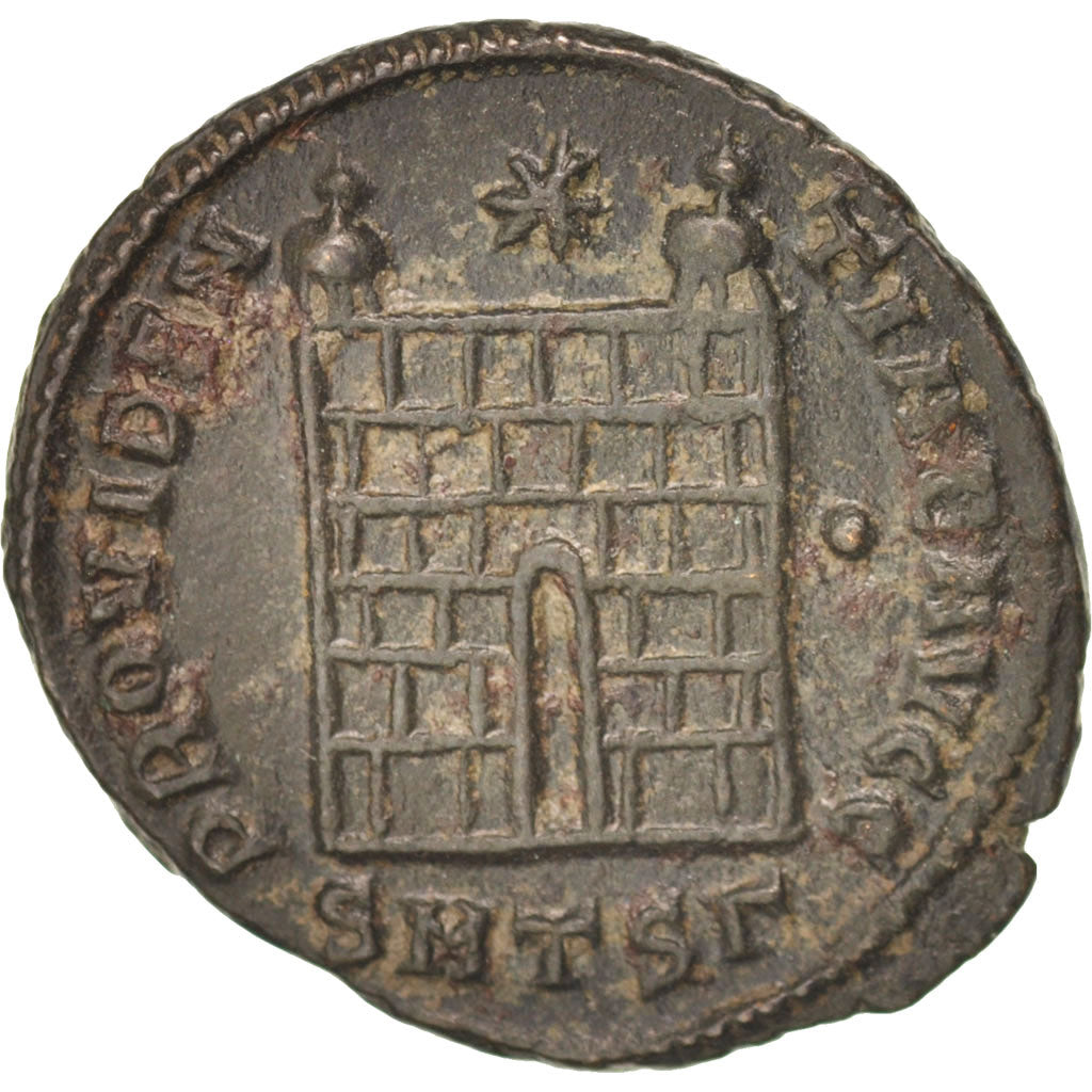 Coin, Constantine I, Follis, Thessalonica, AU(55-58), Copper, RIC:153g