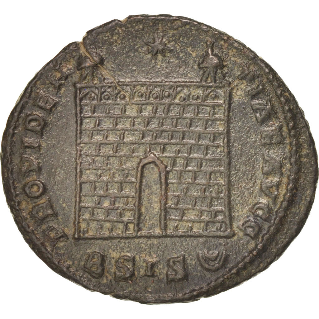 Coin, Constantine I, Follis, Siscia, AU(50-53), Copper, RIC:215g