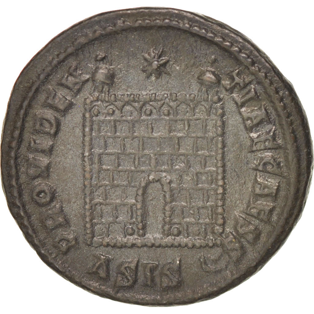 Moneta, Constantius II, Follis, Siscia, MS(60-62), Miedź, RIC:217d