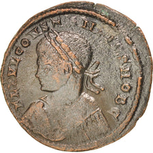 Monnaie, Constantius II, Follis, Trèves, TTB, Cuivre, RIC:506-504