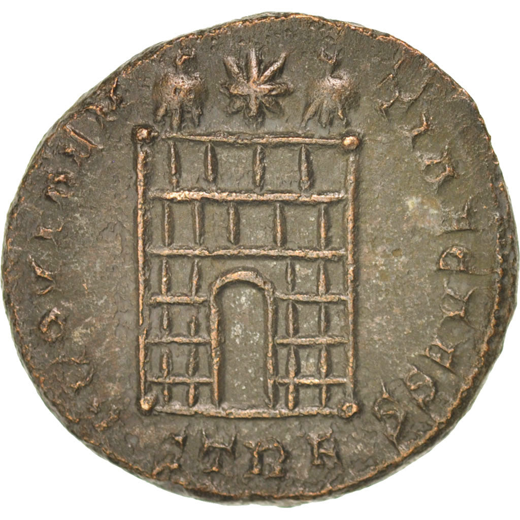 Moneta, Constantius II, Follis, Trier, SPL-, Rame, RIC:506-504