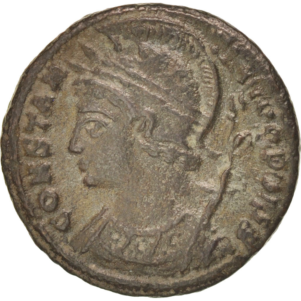 Munten, Constantinople, City Commemoratives, Nummus, 334-335, Siscia, ZF, Koper