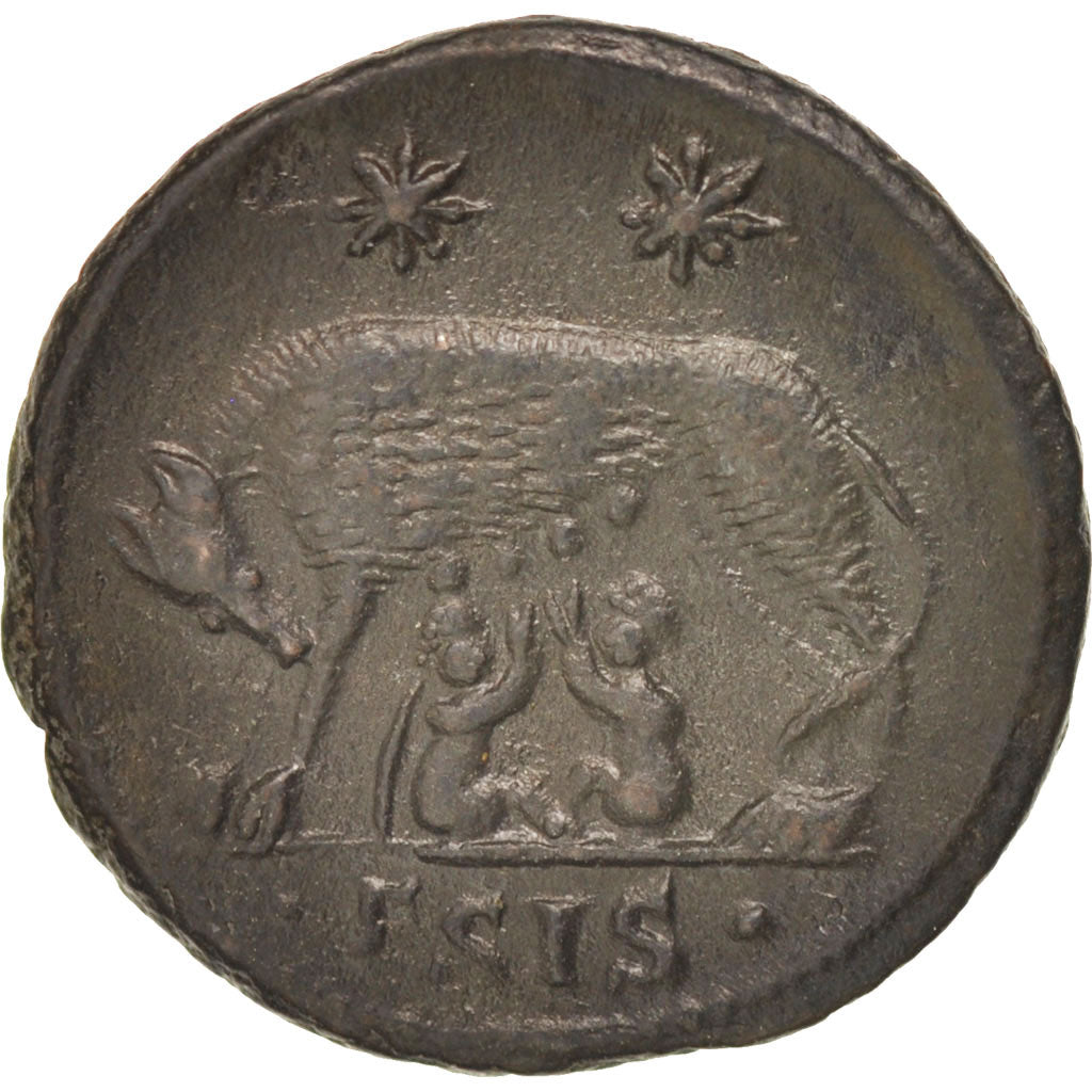 Coin, Nummus, Siscia, AU(50-53), Copper, RIC:240