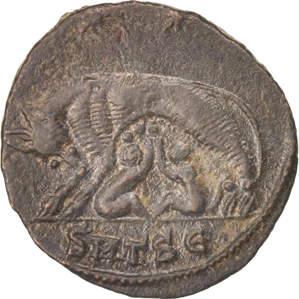 Munten, Nummus, Thessalonica, ZF, Koper, RIC:187