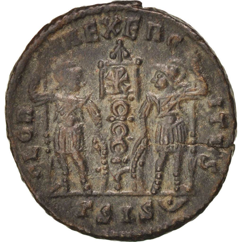 Munten, Constans, Nummus, Siscia, ZF+, Koper, RIC:99b