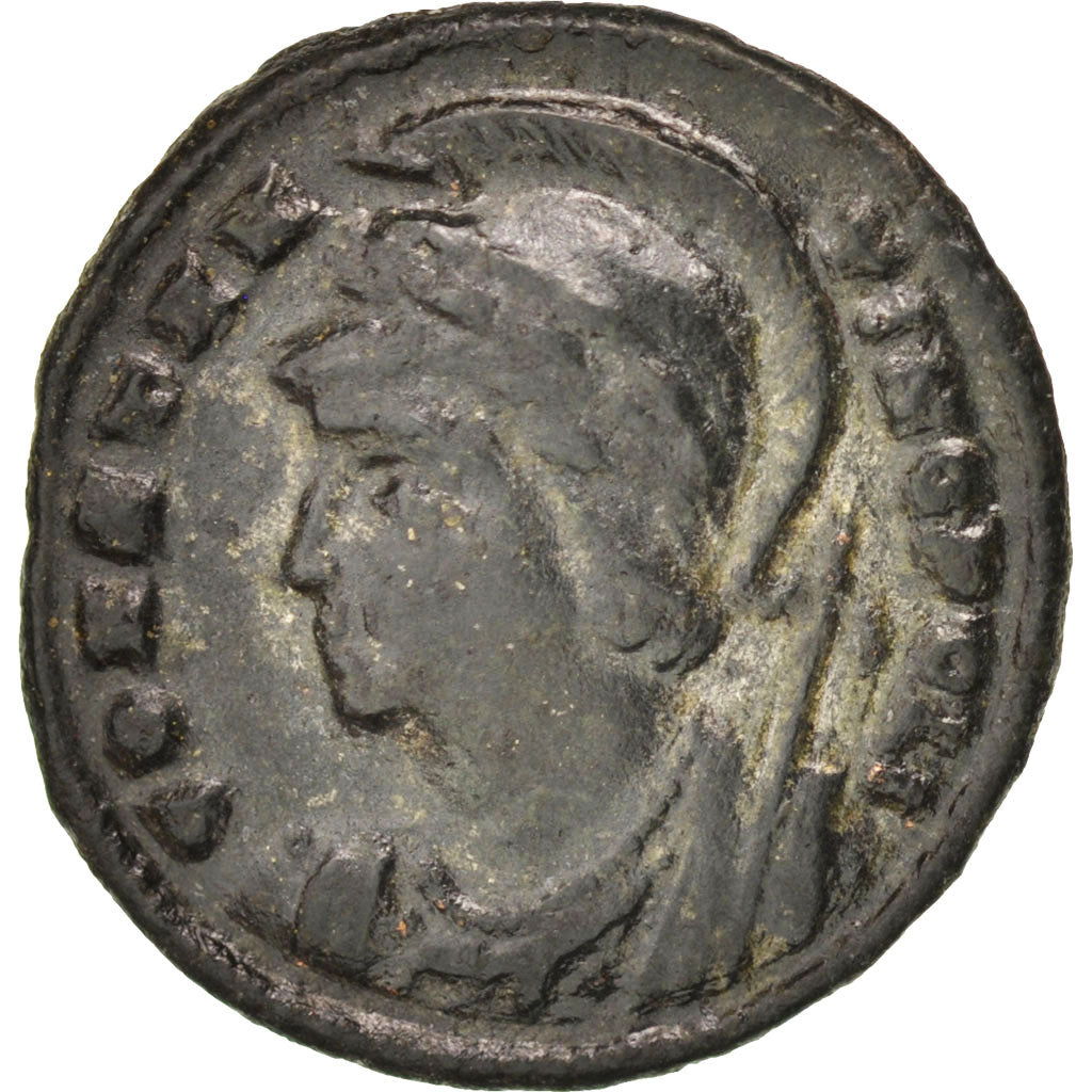 Münze, Nummus, Constantinople, SS+, Kupfer, RIC:144