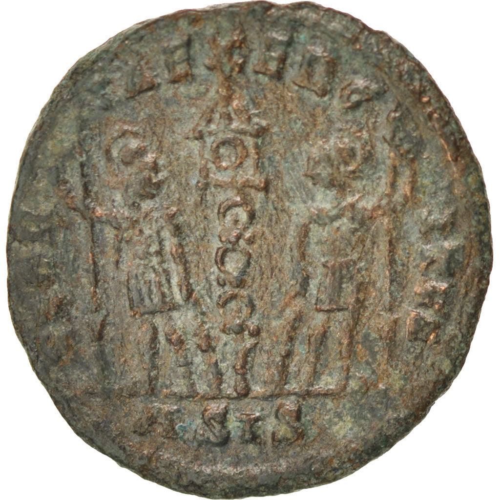 Monnaie, Constantin I, Nummus, Siscia, TTB+, Cuivre
