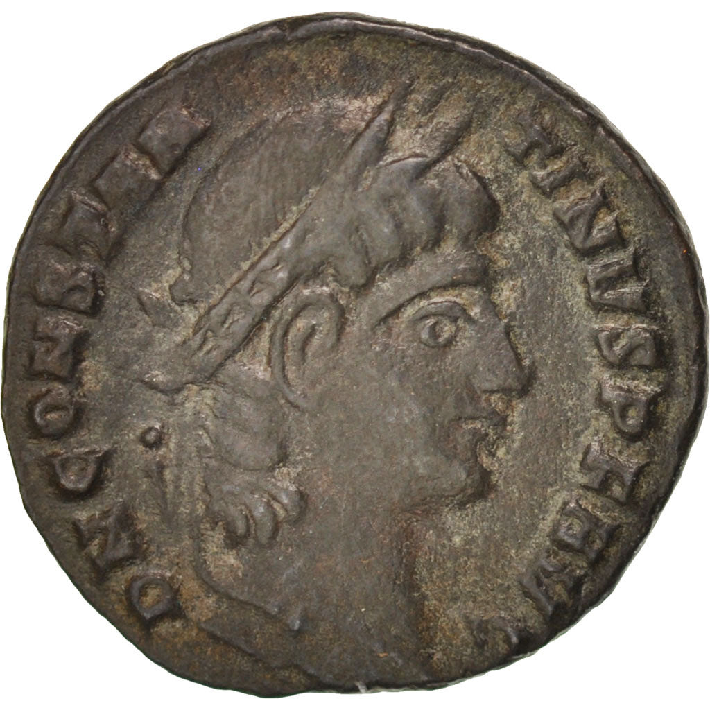 Moneda, Constantine I, Nummus, Nicomedia, MBC, Cobre