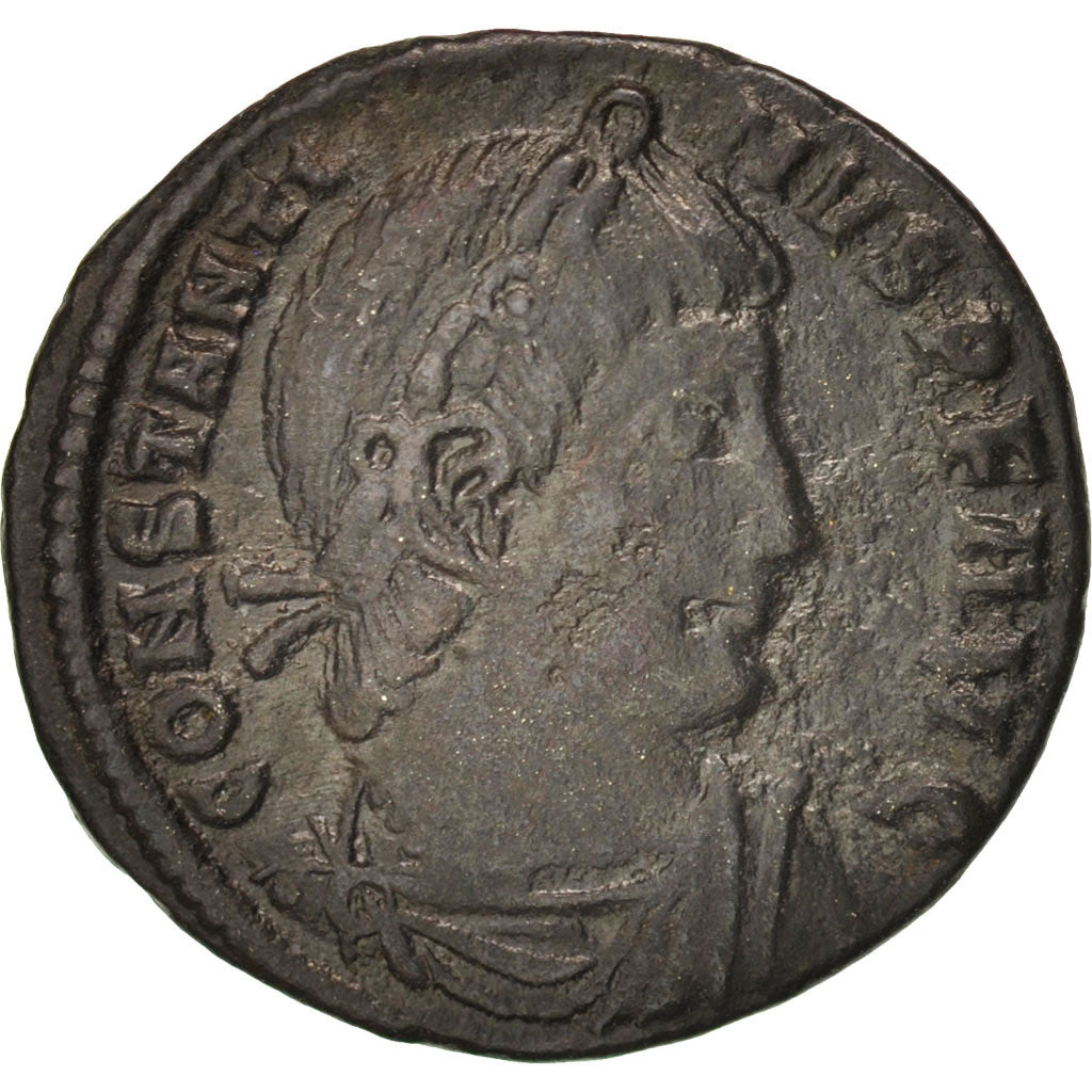 Coin, Constantine I, Nummus, Thessalonica, EF(40-45), Copper, RIC:222