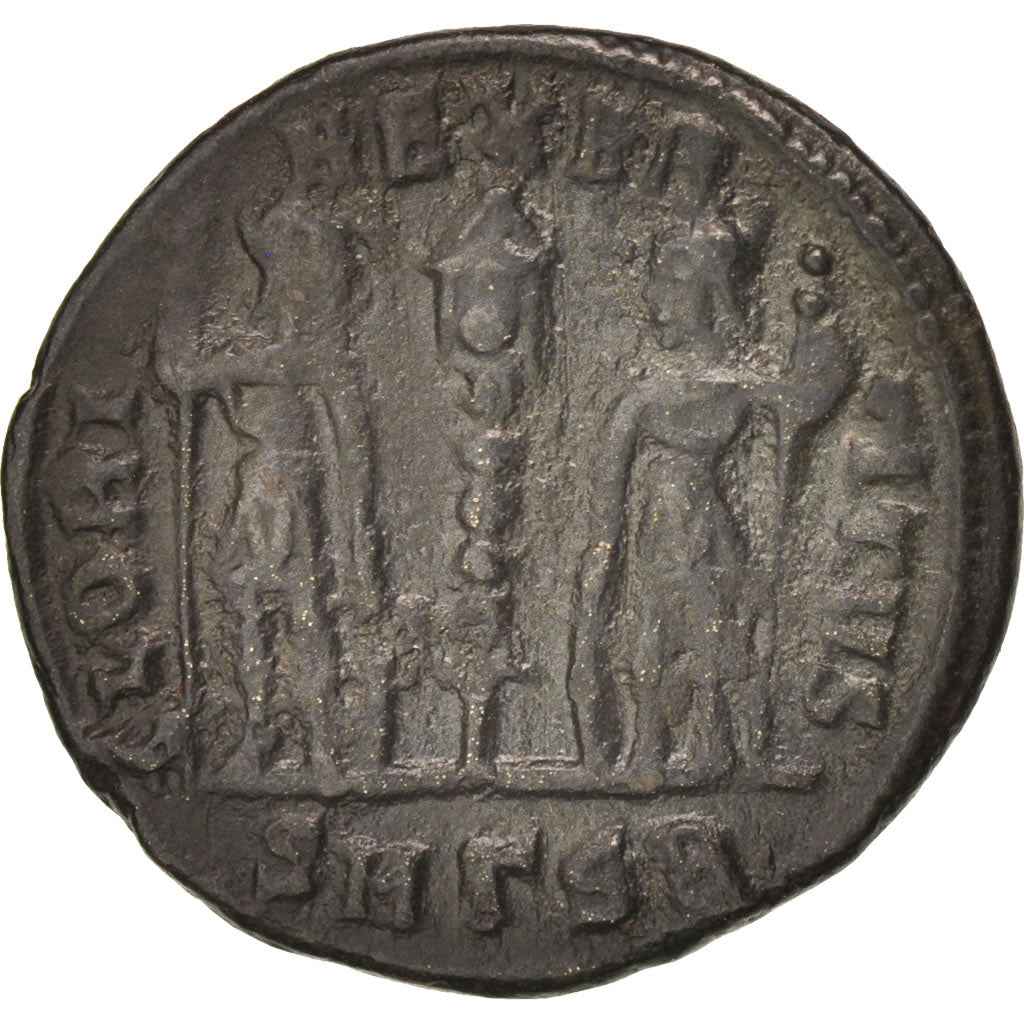 Coin, Constantine I, Nummus, Thessalonica, EF(40-45), Copper, RIC:222