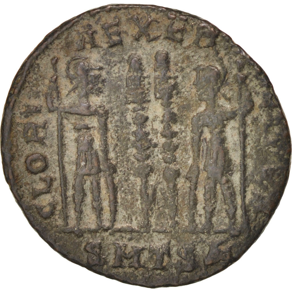 Münze, Nummus, Thessalonica, SS, Kupfer, RIC:201