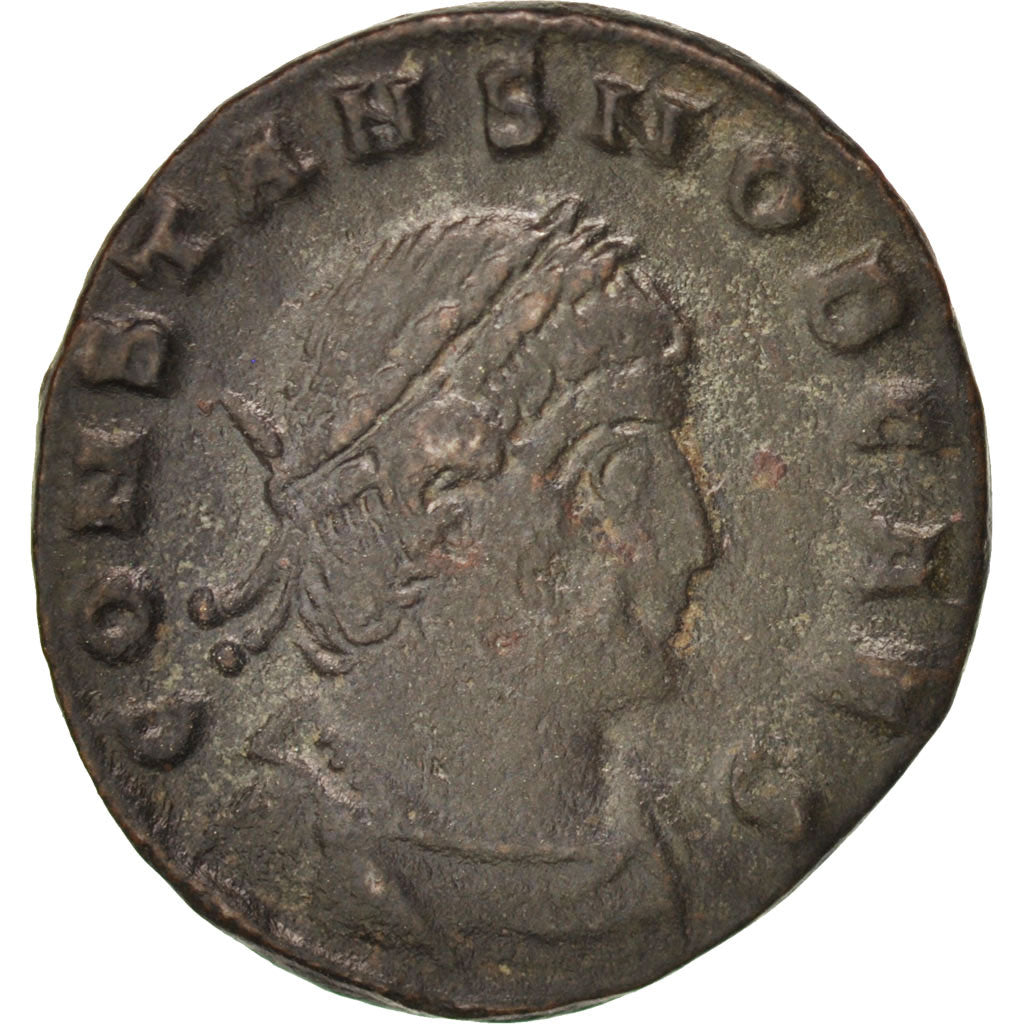 Monnaie, Constans, Nummus, Thessalonique, TTB+, Cuivre, RIC:201