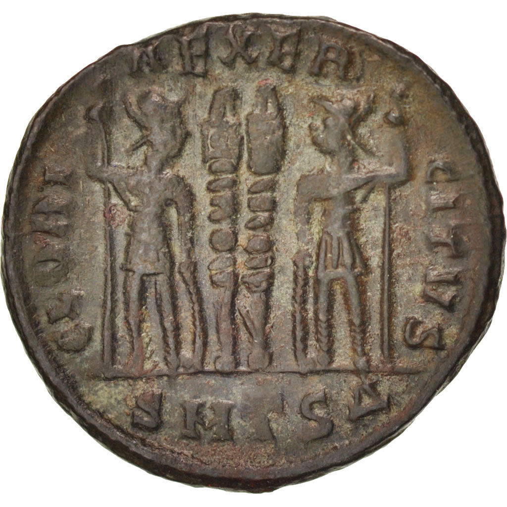 Monnaie, Constans, Nummus, Thessalonique, TTB+, Cuivre, RIC:201