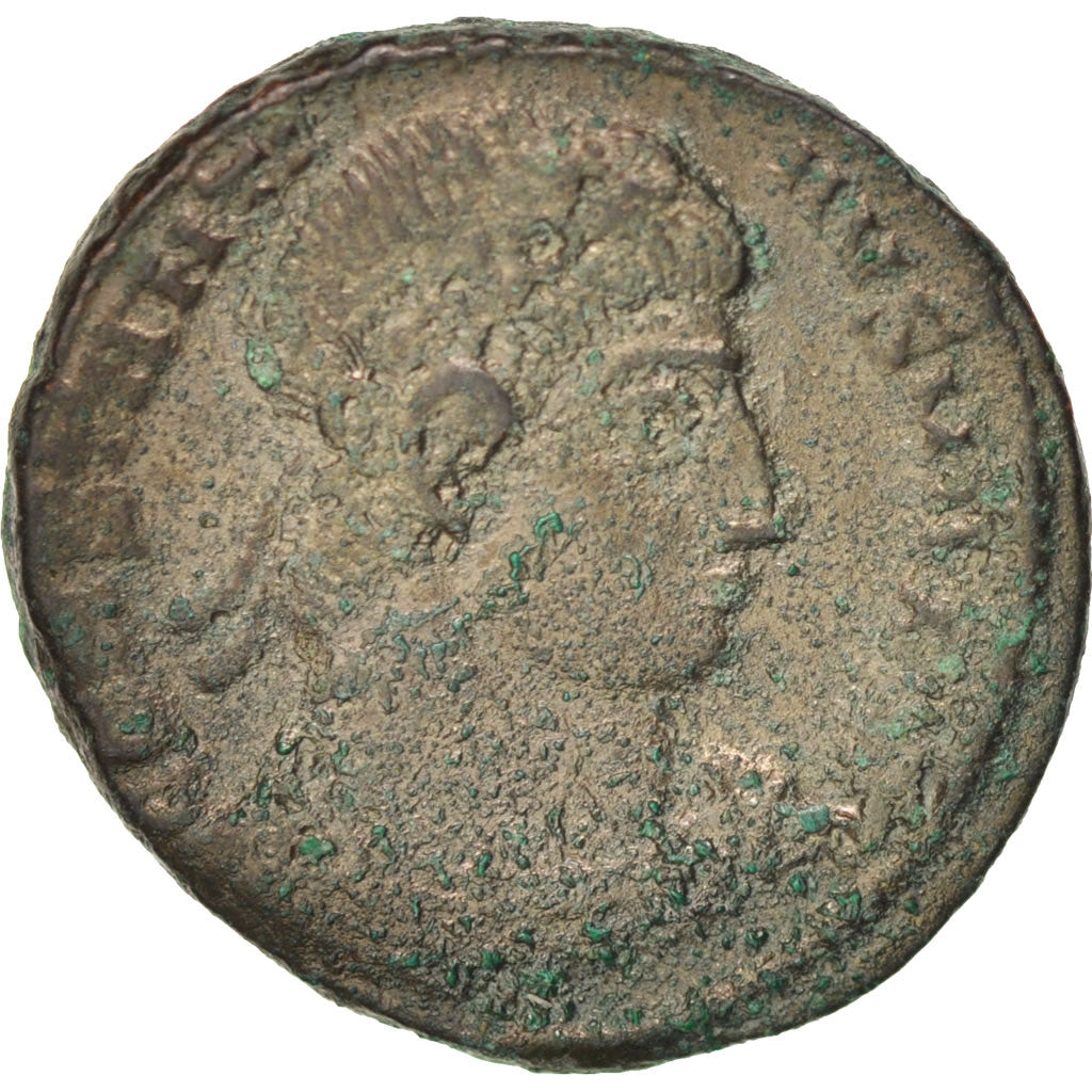 Moneta, Constantine I, Follis, Siscia, EF(40-45), Miedź, RIC:235