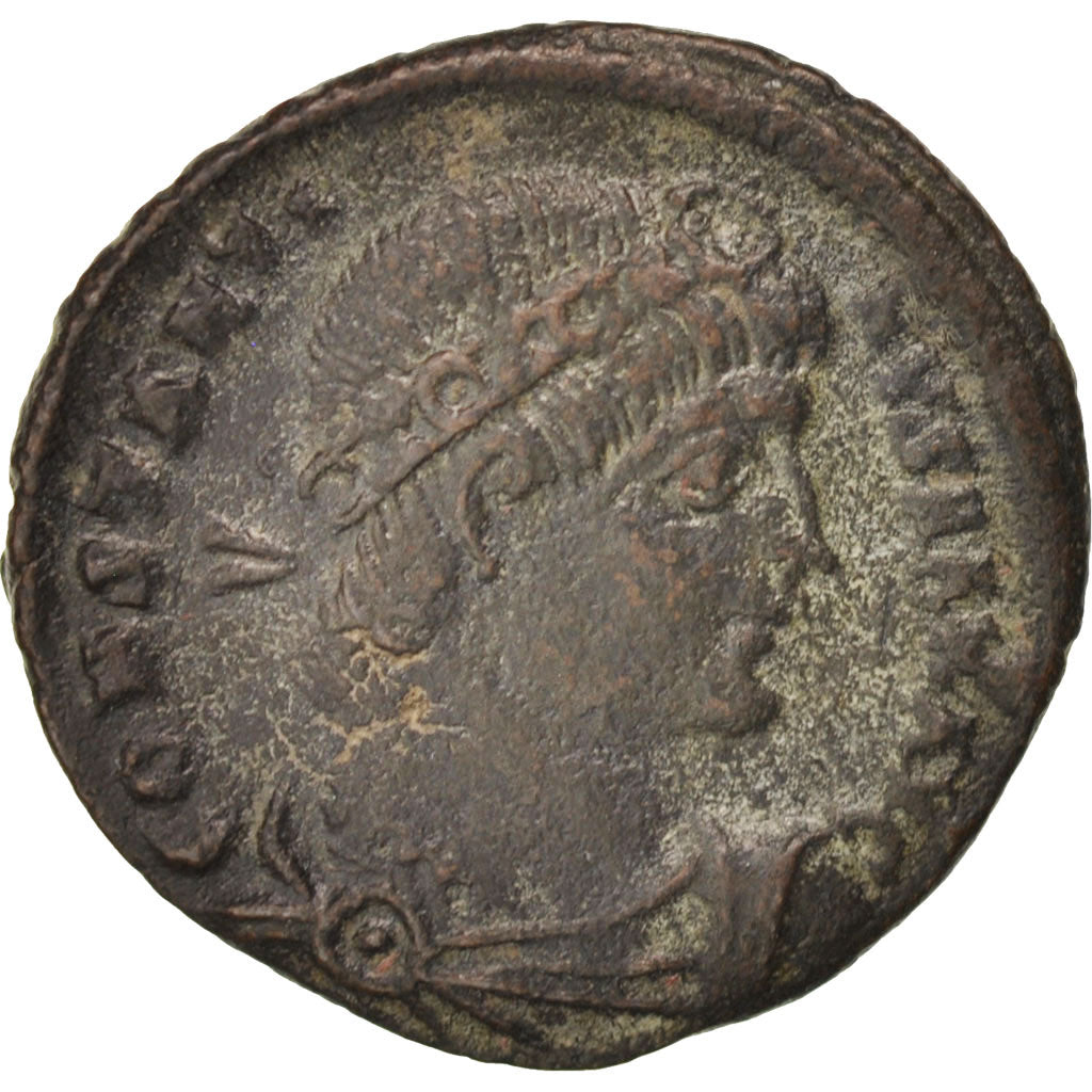 Coin, Constantine I, Follis, Kyzikos, EF(40-45), Copper, RIC:78