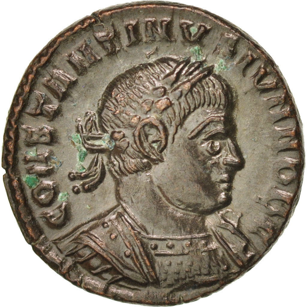 Monnaie, Constantin II, Follis, Siscia, TTB+, Cuivre, RIC:236