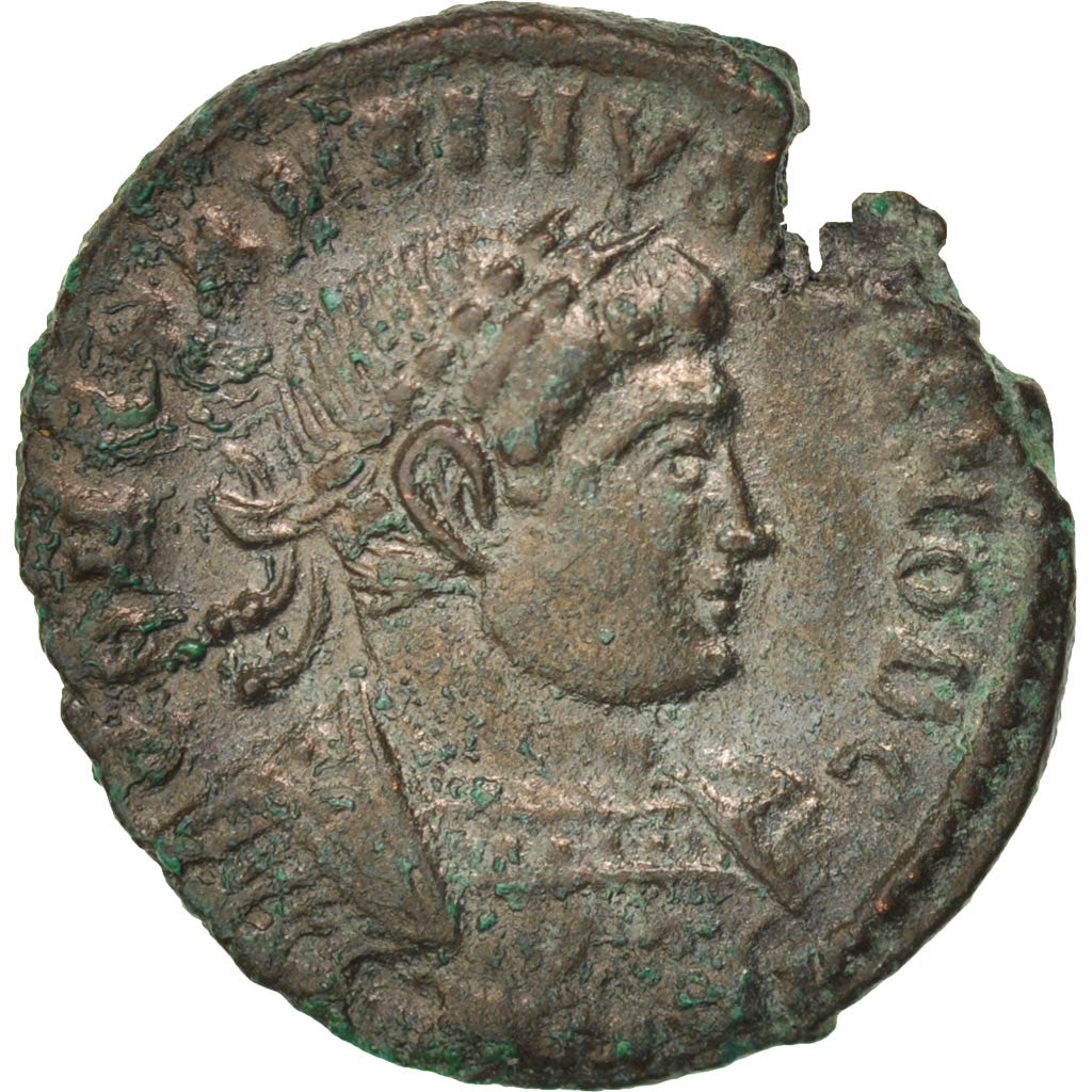 Monnaie, Constantin II, Follis, Lyon, TTB+, Cuivre, RIC:244