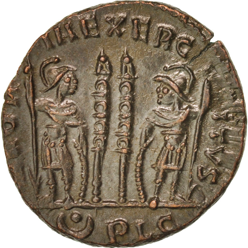 Constantine II (317-337), Follis, Lyons, RIC 244